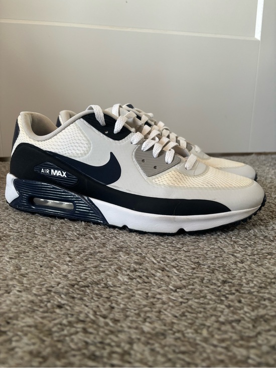 Nike Other - Nike Air Max Men's White and Navy Low-Top Sneakers